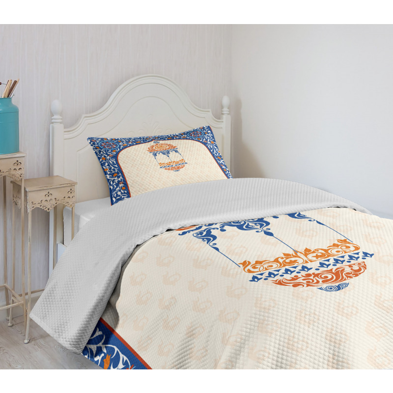 Art Style Oriental Bedspread Set