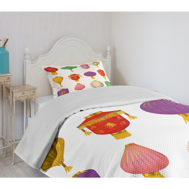 Chinese Celebration Bedspread Set