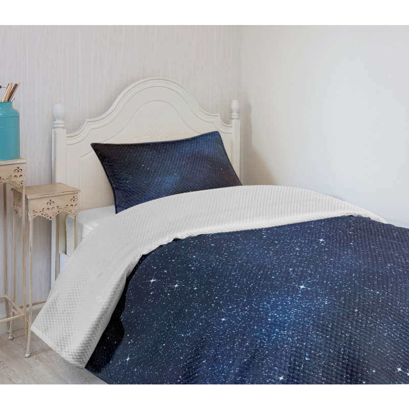 Space and Stars Bedspread Set