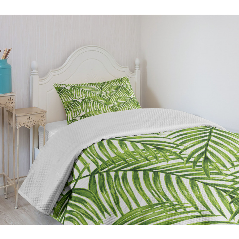 Exotic Setting Branches Bedspread Set