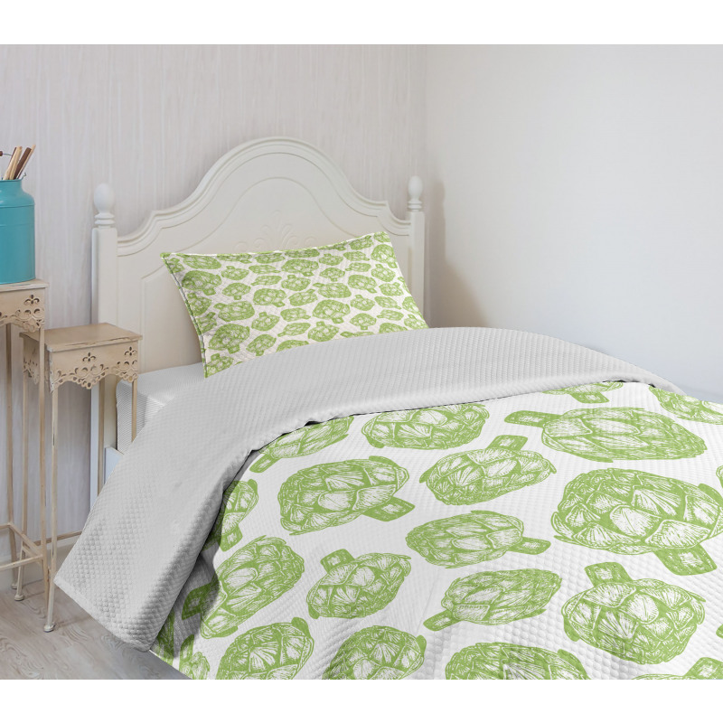 Super Food Vegetable Bedspread Set