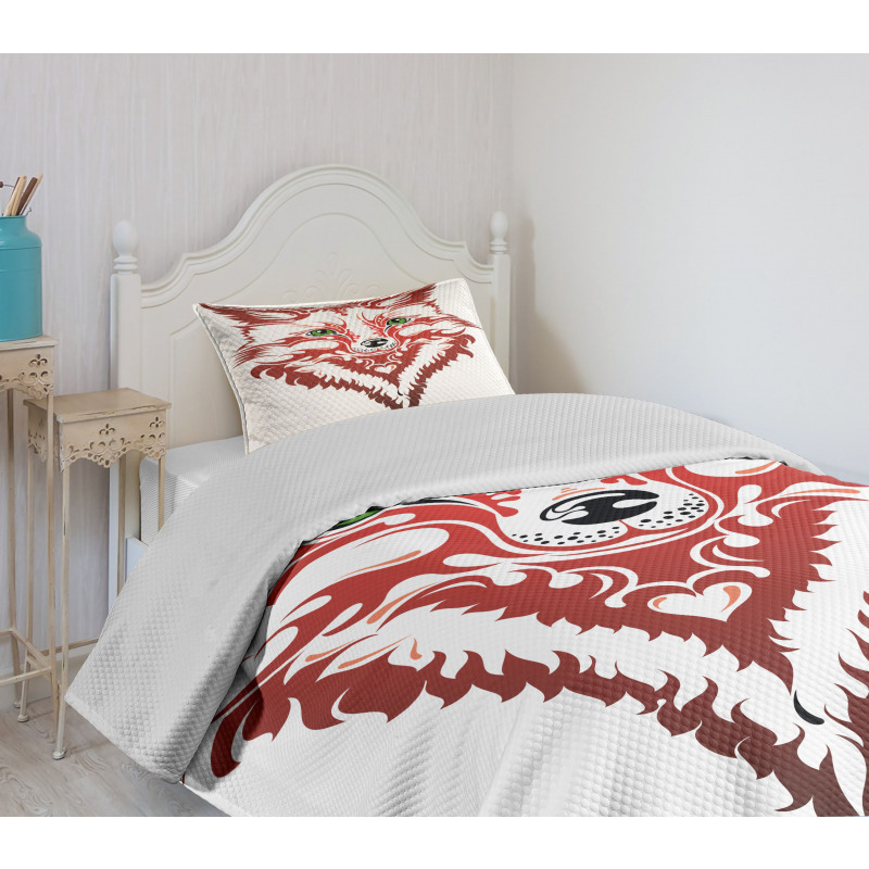 Patterned Animal Bedspread Set