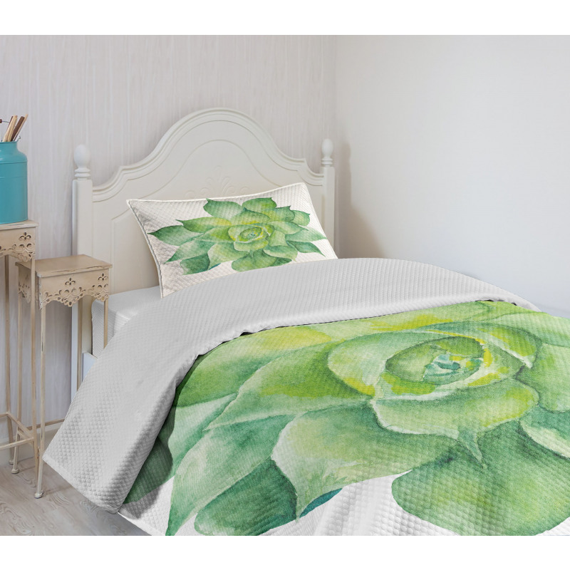 Botanical Gardening Theme Bedspread Set