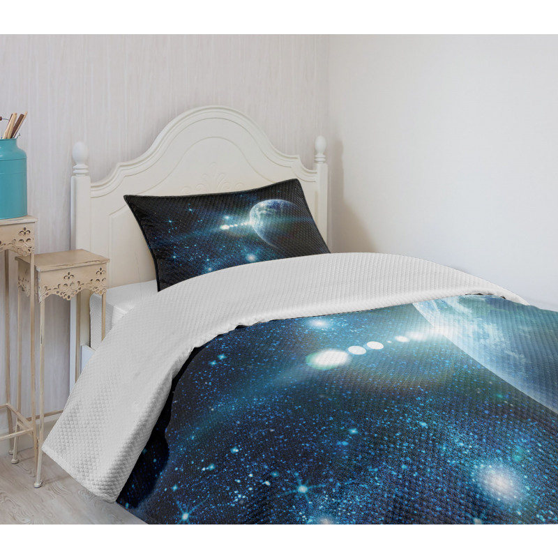 Mysterious Outer Space Bedspread Set