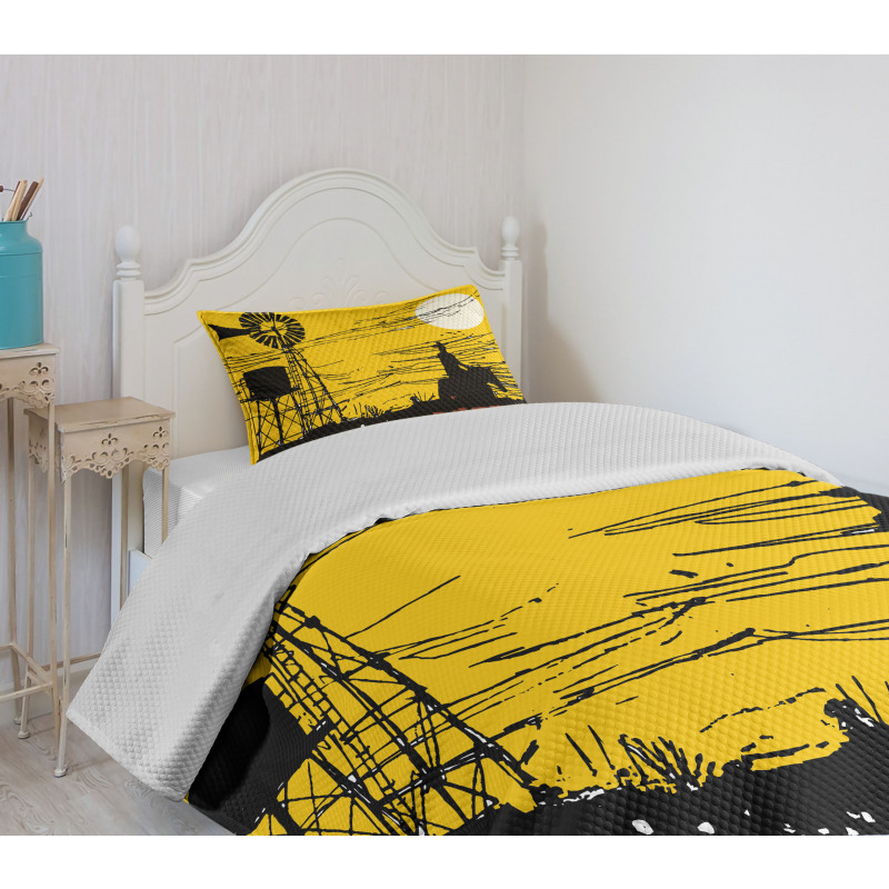 Australia Sunset View Bedspread Set