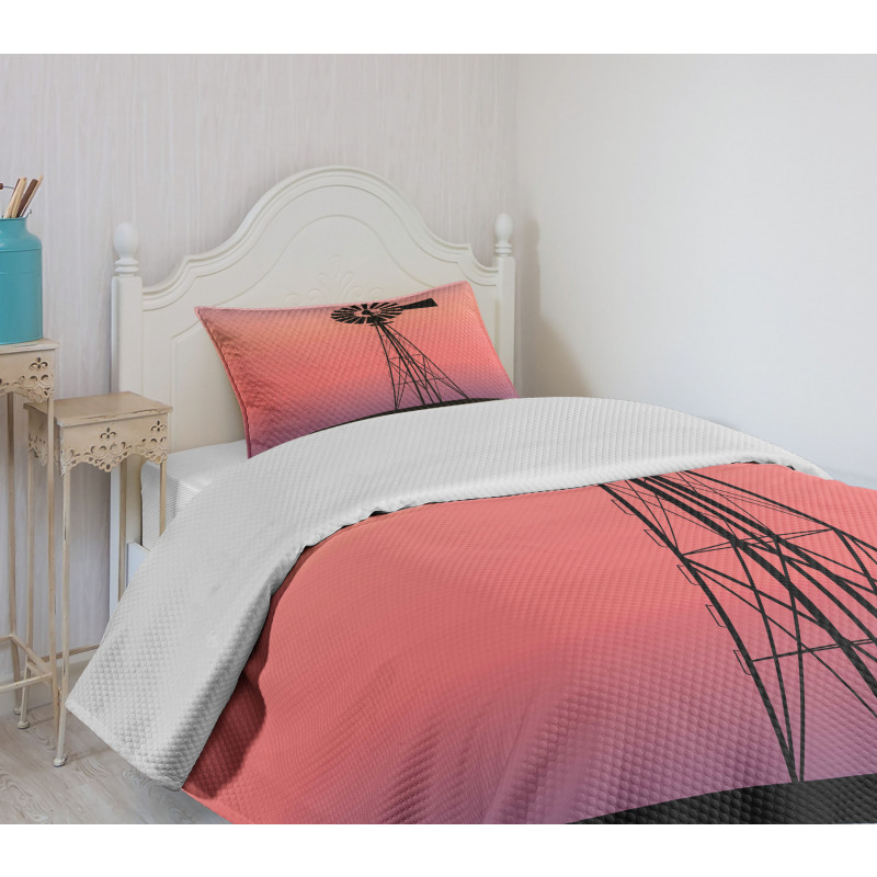 Dreamy Western Sunset Bedspread Set