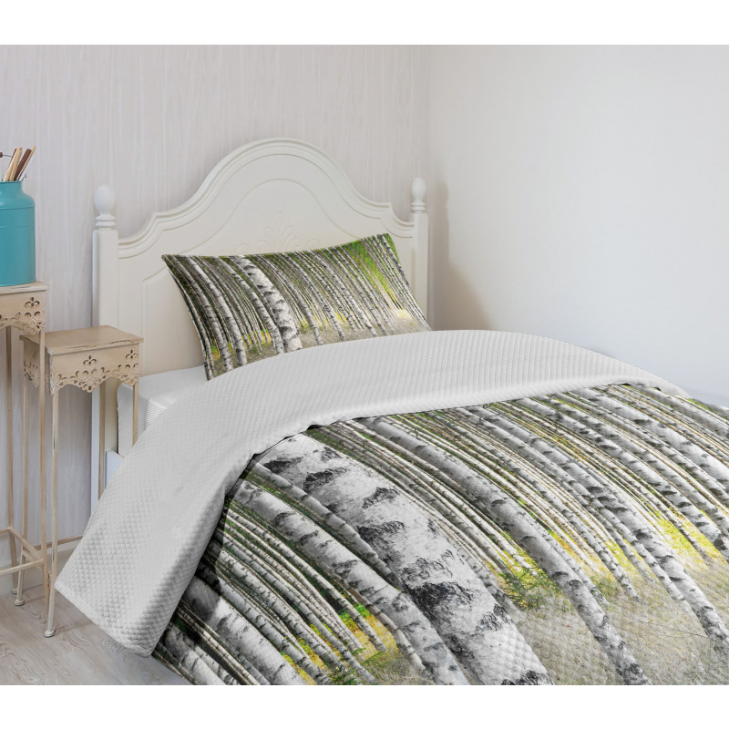 Late Summer Foliage Bedspread Set