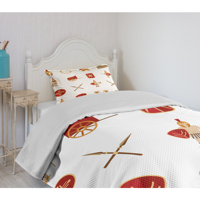 Warriors Set Bedspread Set