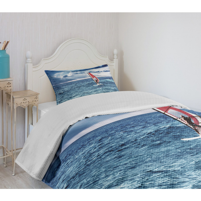 Windsurfer on Sea Bedspread Set