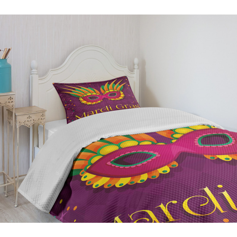 Festival Stars Dots Bedspread Set