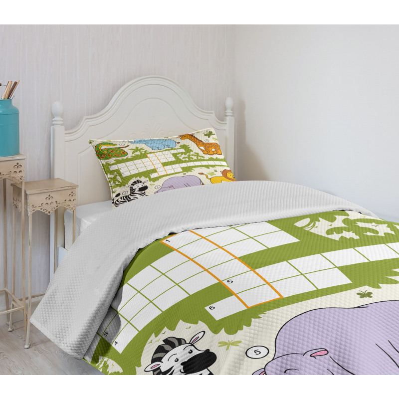 Wild Safari Bedspread Set