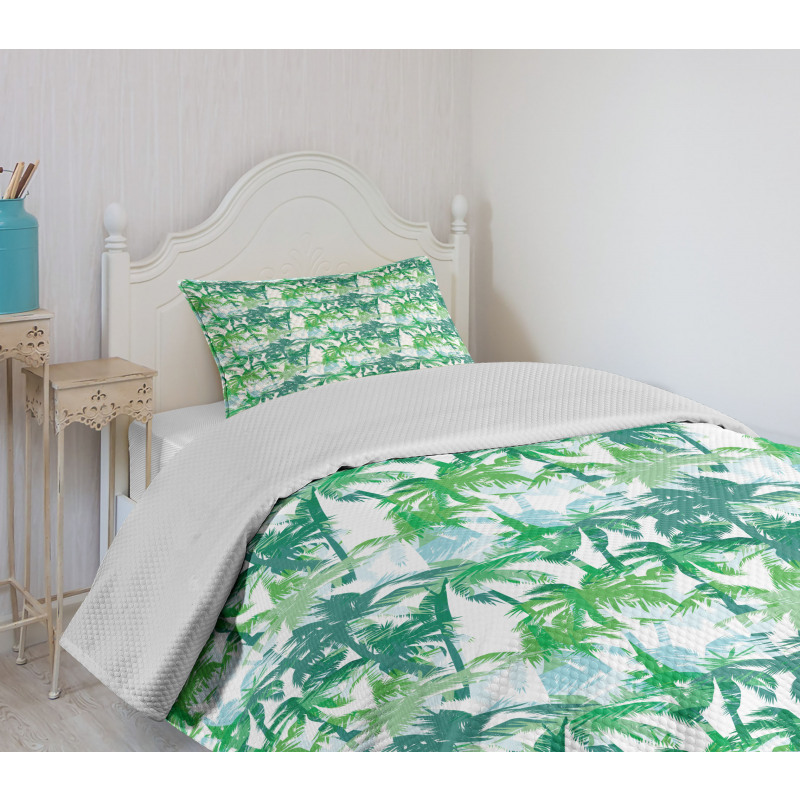 Exotic Fantasy Jungle Bedspread Set