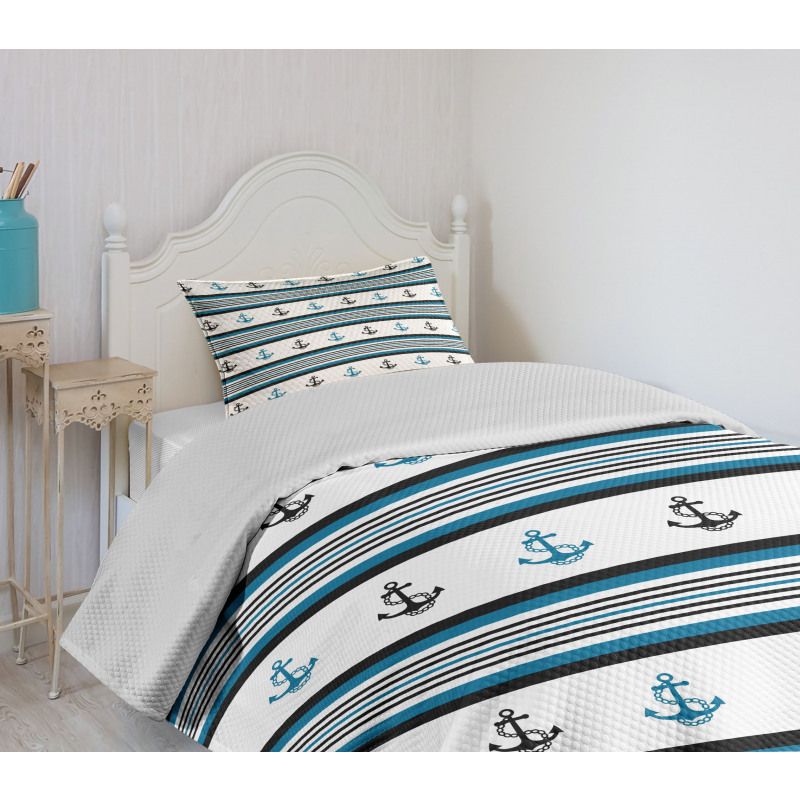 Anchor Hipster Bedspread Set