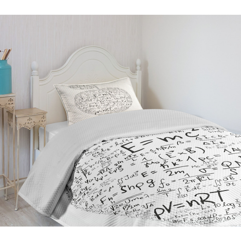 Equations Learning Bedspread Set