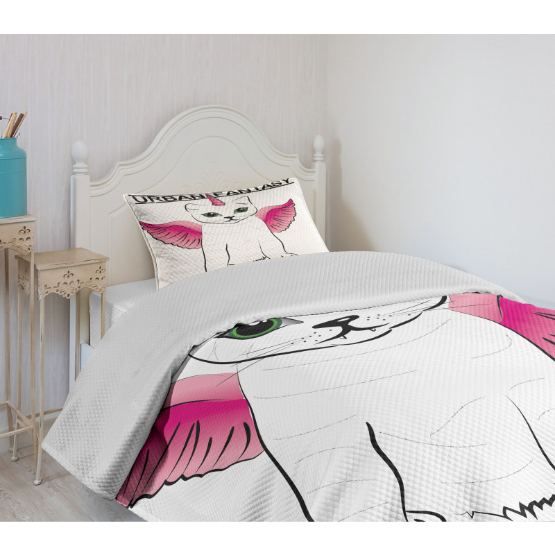 Urban Fantasy Art Bedspread Set