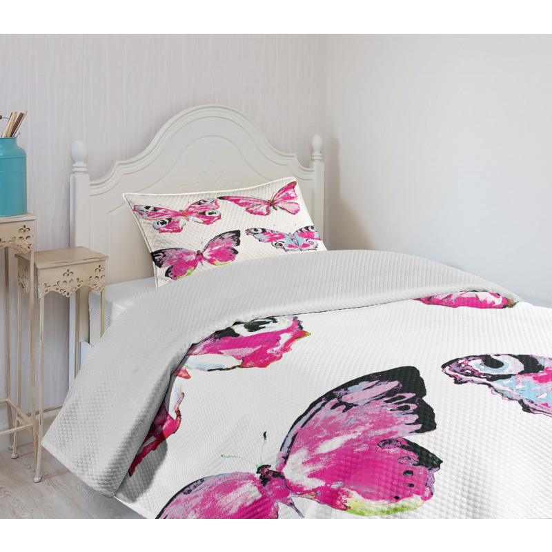 Butterflies Bedspread Set