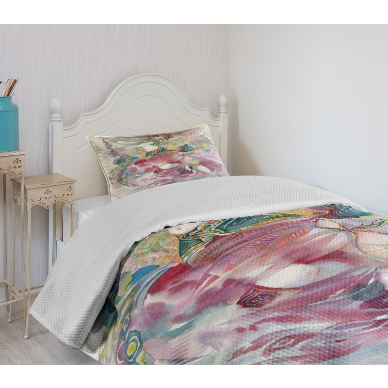 Oriental Dancer Girl Bedspread Set