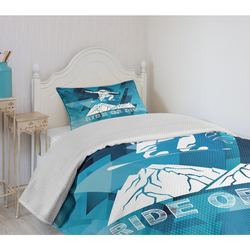 Ride or Die Sketch Bedspread Set