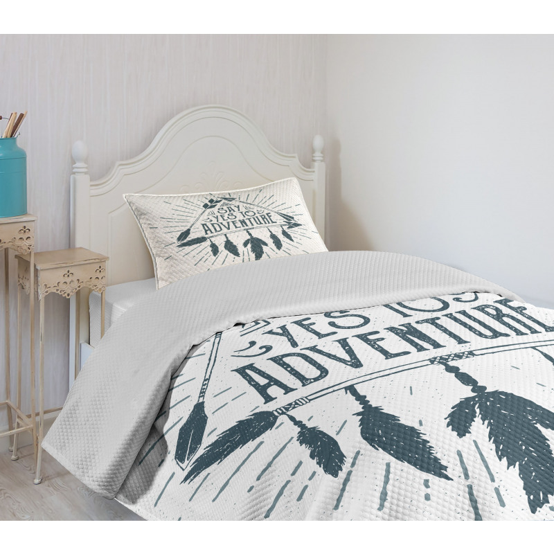 Frame Arrows Bedspread Set