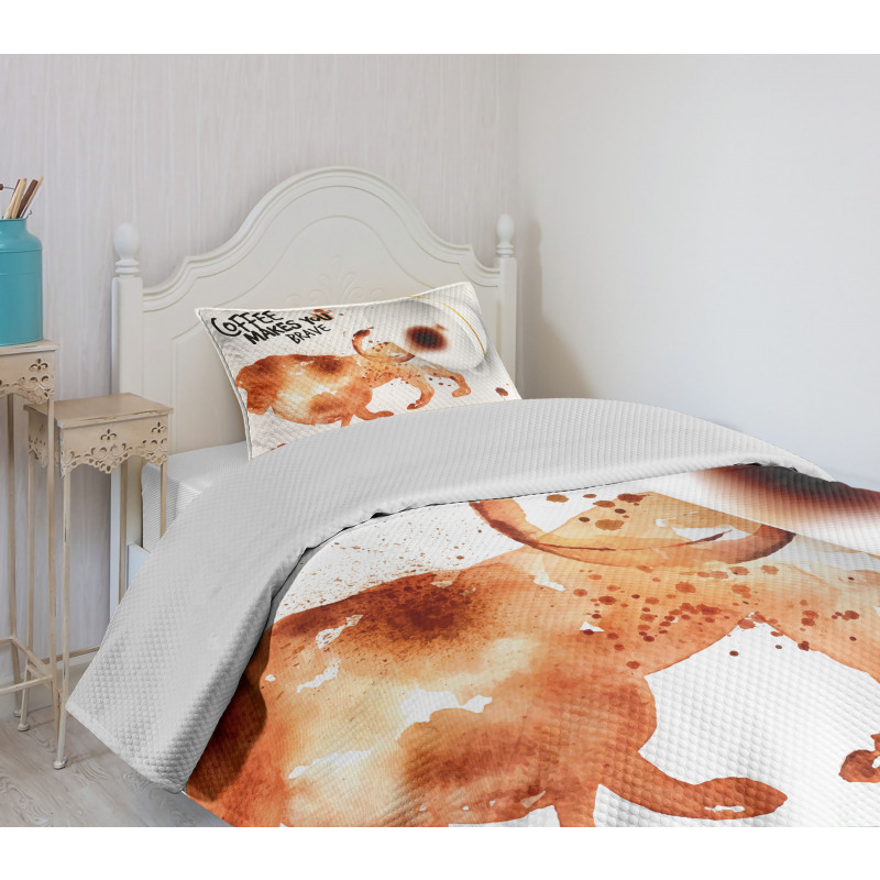 Be Brave Wild Lion Bedspread Set