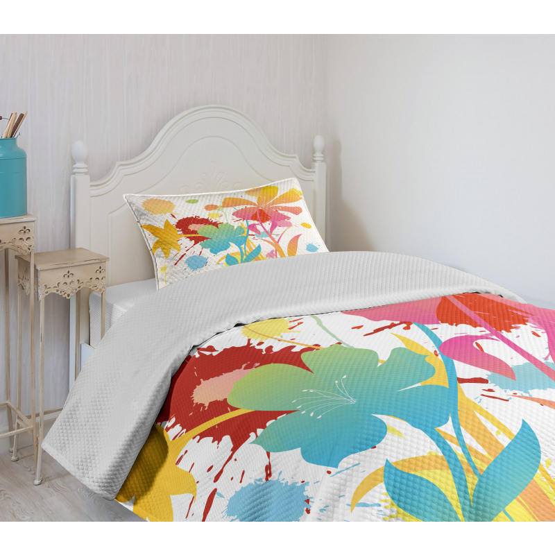 Hawaiian Beach Party Bedspread Set