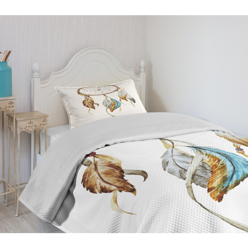 Watercolor Bedspread Set