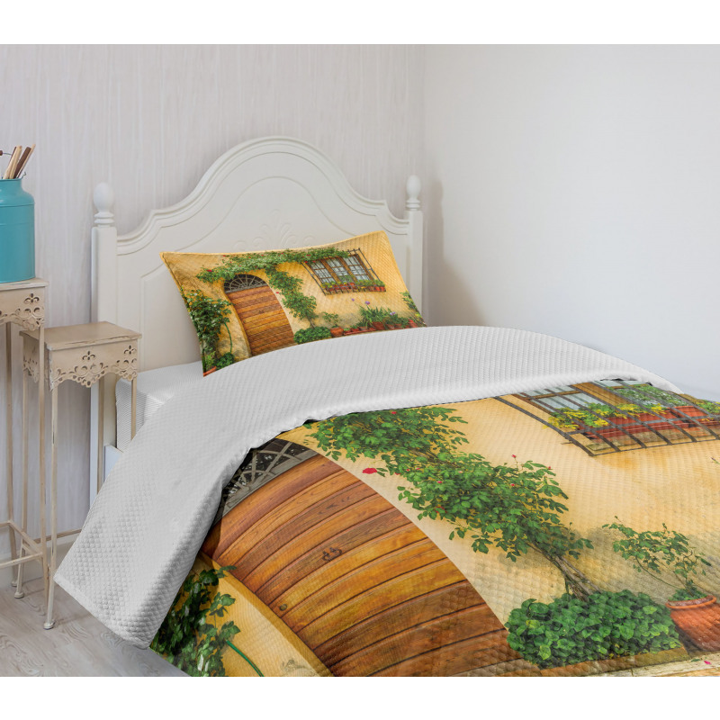 City Life in Tuscany Bedspread Set