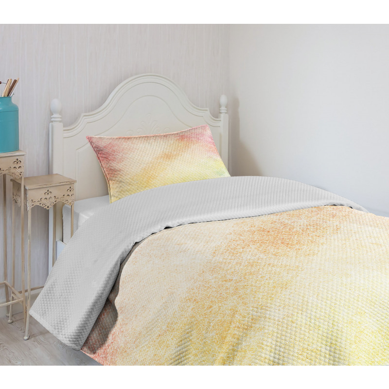 Vibrant Grunge Abstract Bedspread Set