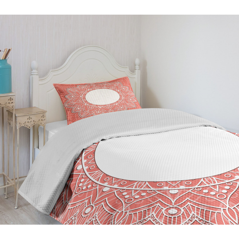 Bridal Lace Design Soft Bedspread Set