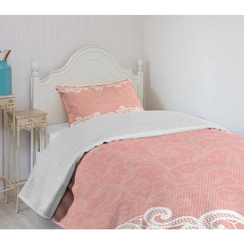 Laces Design Ornamental Bedspread Set