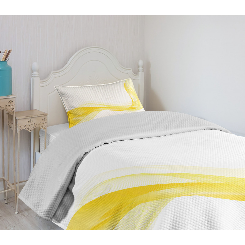 Lines Waves Bedspread Set