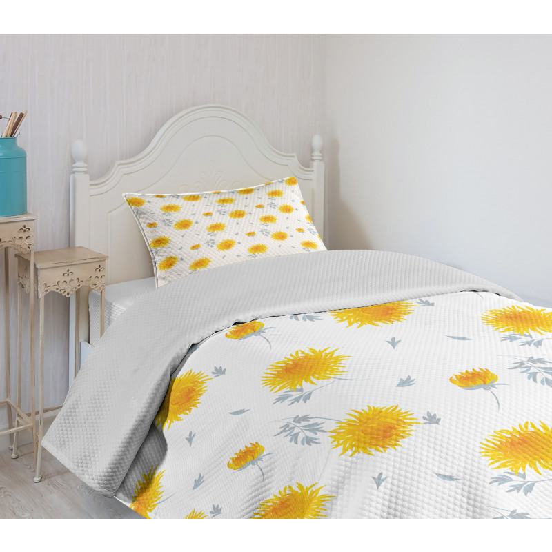 Autumn Florets Bedspread Set