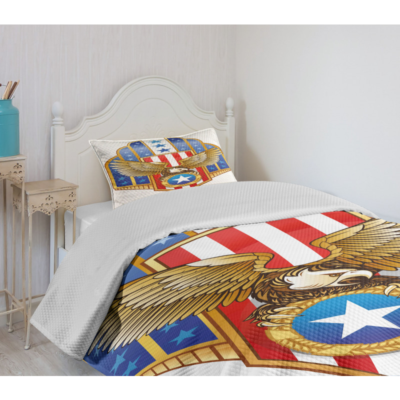 Freedom Flag Bedspread Set