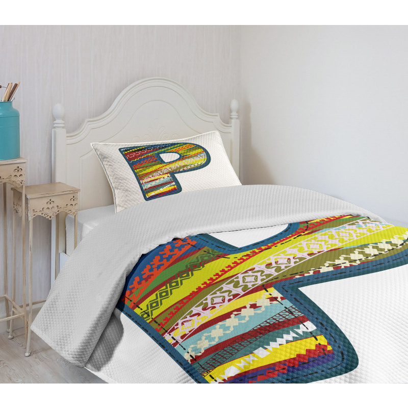 Boho Style Baby Theme Bedspread Set