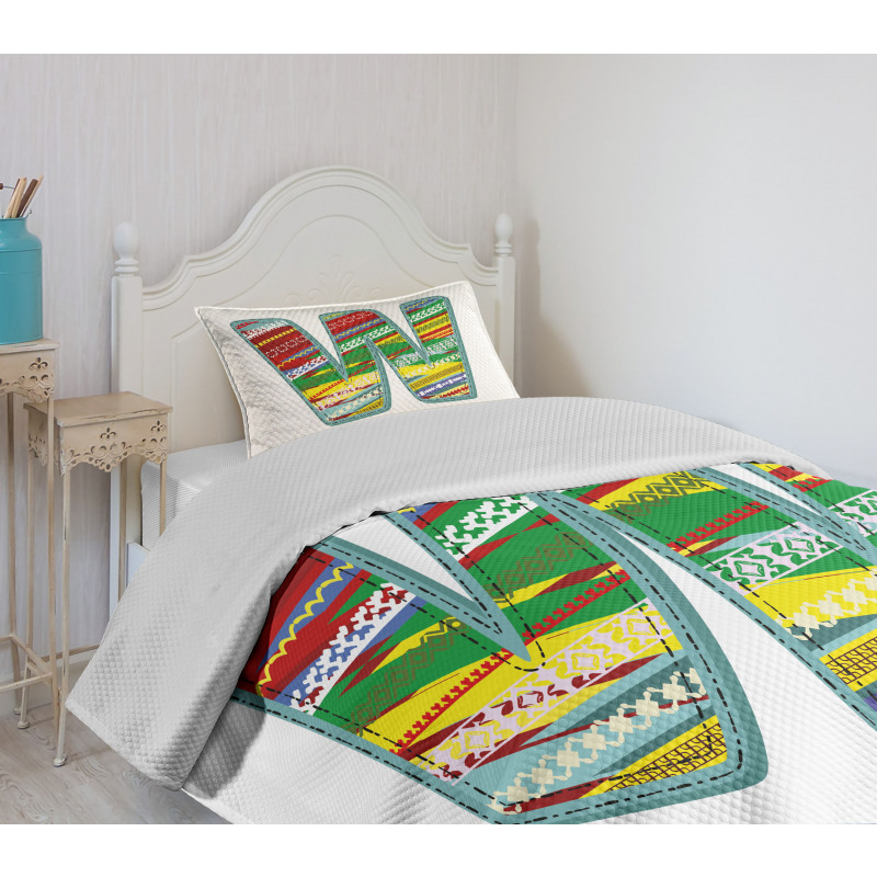 W Boho Eastern African Bedspread Set