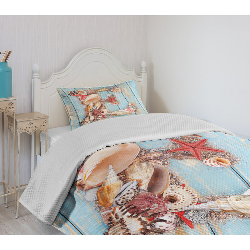 Underwater E Bedspread Set