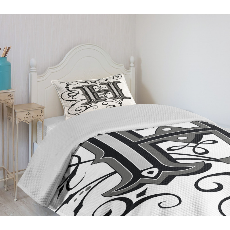 Monastery Artwork H Bedspread Set