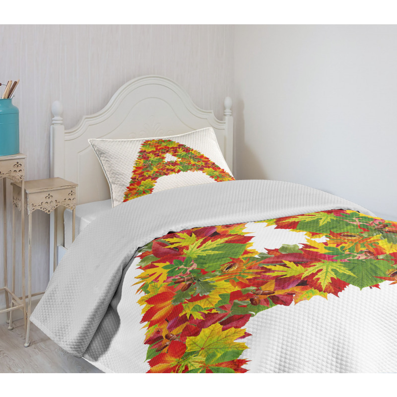 Autumn Themed Capital Bedspread Set
