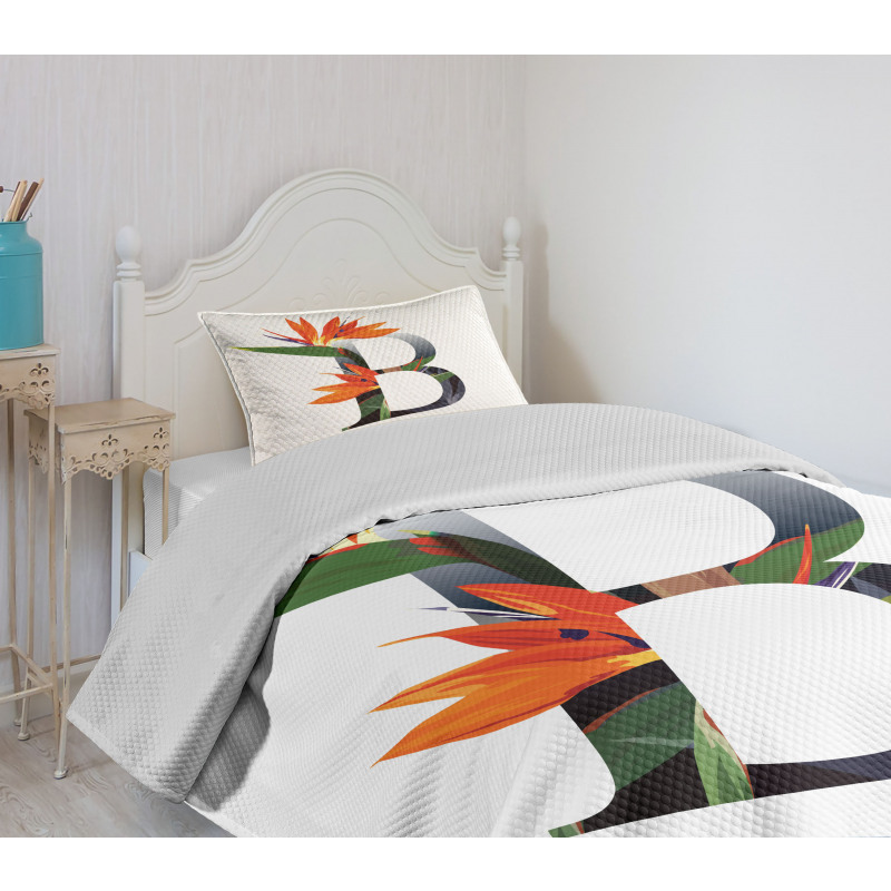 Bird of Paradise B Bedspread Set