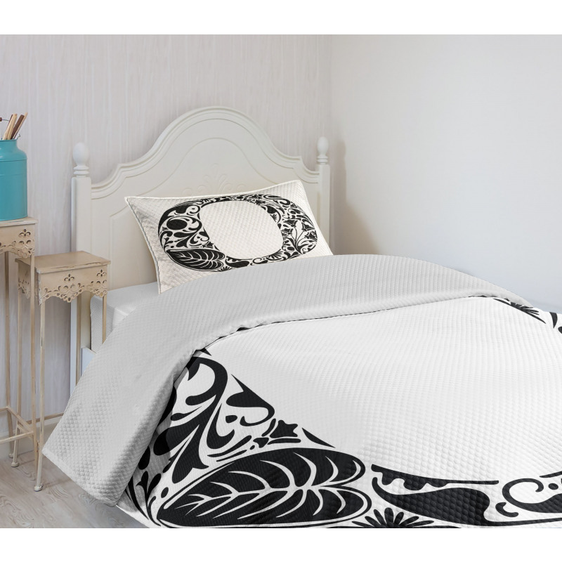 Classic Leaves Flora Bedspread Set