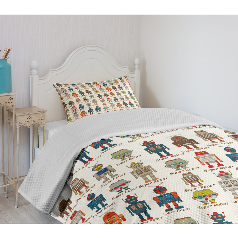 Super Robot Bedspread Set