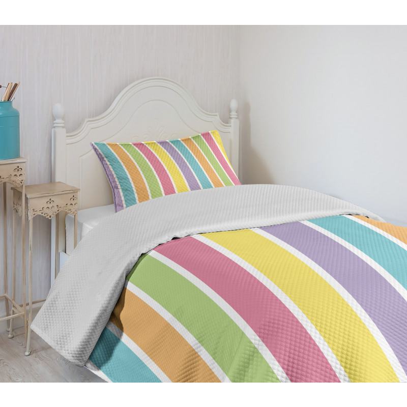 Pastel Summer Funky Bedspread Set