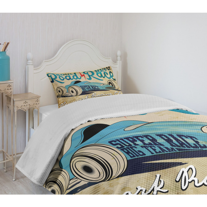 New York Racing Old School Bedspread Set