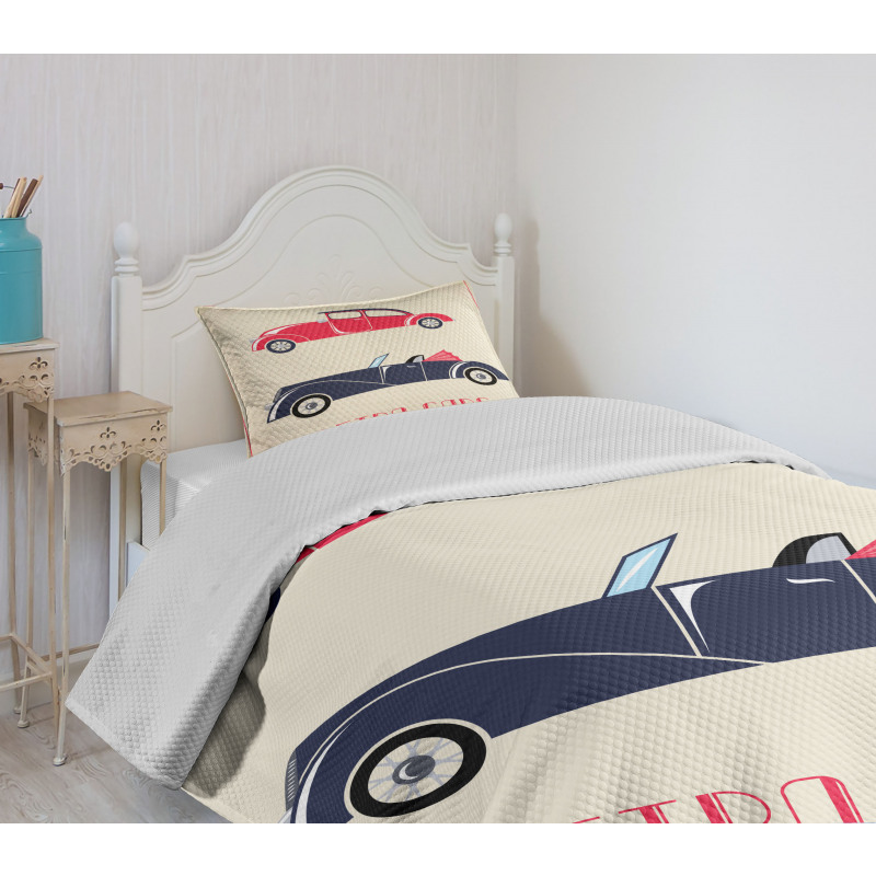 Old School Convertible Bedspread Set