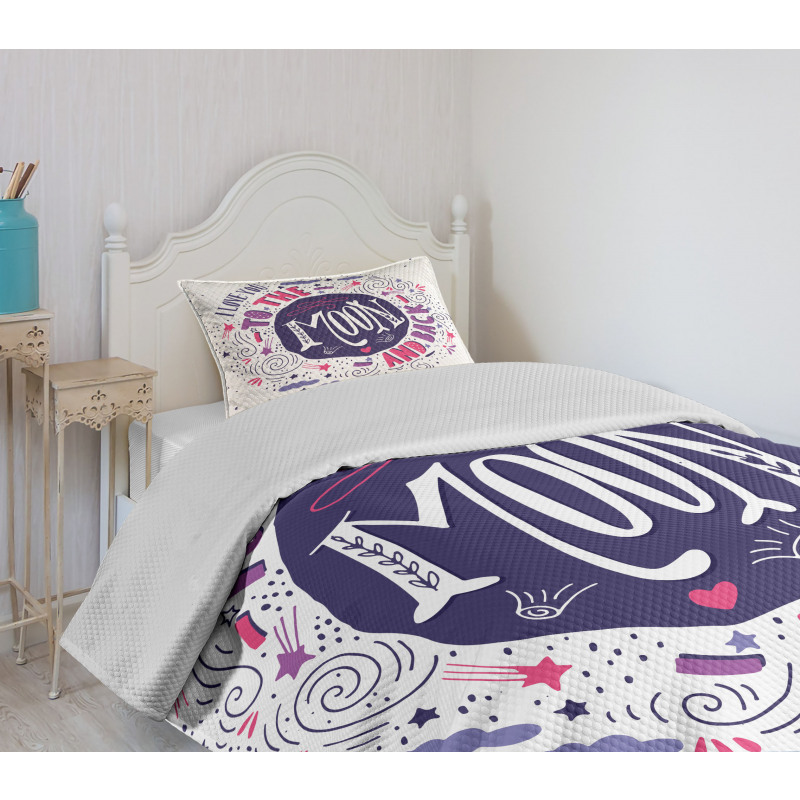 Colorful Love Bedspread Set