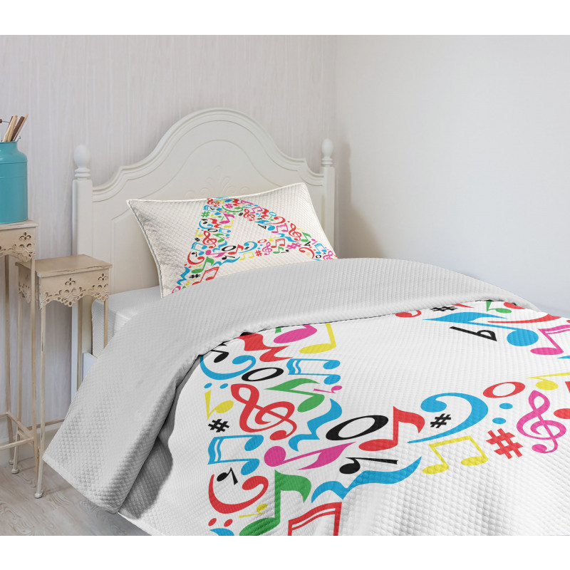 Do Re Mirt Uppercase Bedspread Set