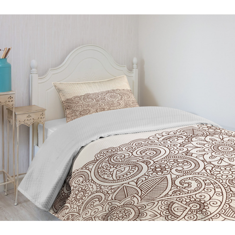 Mandala Paisley Pattern Bedspread Set