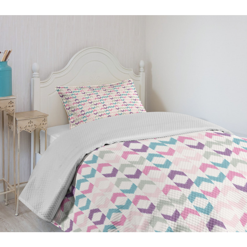 Chevron Zigzag Bedspread Set