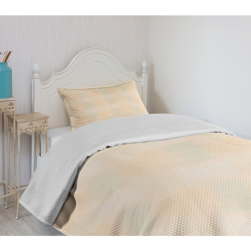 Pastel Vintage Lines Bedspread Set