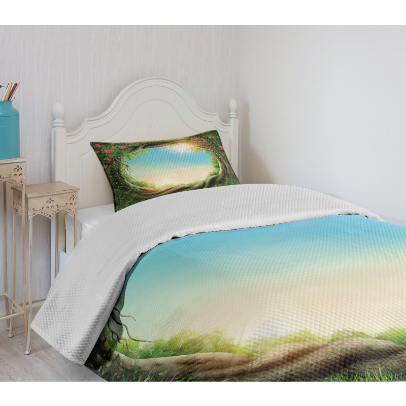 Enchanted Forest in Spring Bedspread Set